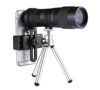 8-40X40 Monocular Telescope Compact Retractable Zoom Waterproof Bak4 Professional HD ED Glass with Tripod Phone Clip