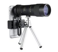 8-40x40 Monocular Telescope Compact Retractable Zoom Waterproof Bak4 Professional HD ED Glass With Tripod Phone Clip
