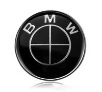 (8#) 45mm Badge Emblem Steering Wheel Airbag Sticker Logo For BMW Car Carbon Black/Blue/Red