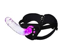 8.46 inches Strap-on Dildo Realistic Dildo with Wearable,Strap Harness Adult Sex Toy Suction Cup for Couple Pegging Women Lesbian Realistic Dildo for Sex Gift, Fetish Fantasy Sex Realistic Clear Dildo
