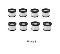 8/4pcs Original Filters,Compatible For Makita, Cordless Handheld Vacuum Cleaner Replacement Filters For Makita Vacuum Cleaners Power Tool(30PCS)
