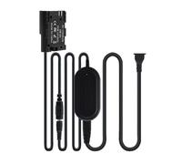 8.4V3A AC Power Cameras LP-E6N Dummy Battery, Coupler Power Adapter Kit with Power Cable for Canon 5D2, 5D3, 5D4, 6D, 6D2, 60D, 7D