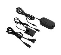 8.4V3A AC Power LP-E6N Dummy Battery Power Adapter Kit for Canon 5D2, 5D3, 5D4, 6D, 6D2, 60D, 7D, with Power Cable