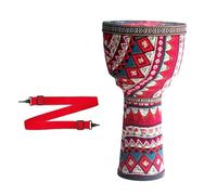 8.5/10.5 Inch African Drum Lightweight and Portable Djembe Drum, with Strap Hand Drum for Outdoor Performances(10.5inch C)