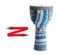 8.5/10.5 Inch African Drum Lightweight and Portable Djembe Drum, with Strap Hand Drum for Outdoor Performances(8.5inch A)