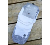 8.5-10 ADIDAS White RUN GRIP Formotion RUNNING SOCKS Traction HA0108 43-45 adi22