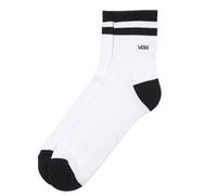 (8.5 - 12 UK, White/Black) Vans Mens Vans Half Crew 3 Pack Crew Socks