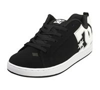 (8.5) DC Shoes Court Graffik Womens Trainers in Black White
