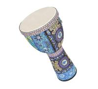 8.5-inch African Drum ABS Sheepskin Hand Drum Traditional Djembe Percussion With Strap Buckle African Drum for Beginners (Color : H)