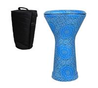 8.5 Inch Doumbek Djembe Drum, Professional African Arabic Percussion for Kids and Adults(Beige)