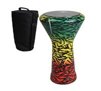 8.5 Inch Doumbek Djembe Drum, Professional African Arabic Percussion for Kids and Adults(Colorful)