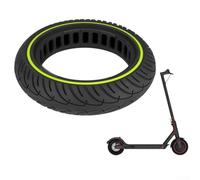 8.5 Inch for M365 Solid Tyre, Electric Scooter Tyre with Fluorescent Green Line, Resistant TPE Scooter Replacement Wheel for 1S Pro