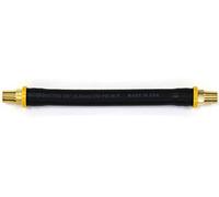 8.5-inch Short Air Compressor Hose: 1/4" Male NPT to 1/4" Male NPT Connections (Lead-Free Brass)