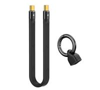 [8.5 inch] Short USB C Cable, Thunderbolt 4 USB 4 Cable Type-C C to C wire with 40Gbps Data Transfer 240W PD Fast Charging 8K@60Hz, Compatible for iPhone 16 Pro Max, External SSD, MacBook、Ipad