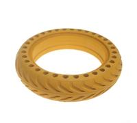 8.5 Inch Solid Tyre for Xiaomi Pro 1S Pro2 Scooter | Puncture Proof Rubber Tire Replacement | Smooth Ride Accessory | Black(Yellow)