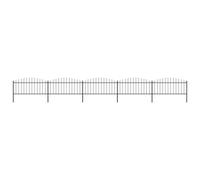 (8.5 m/ 50-75 cm) vidaXL Garden Fence Spear Outdoor Panel Barrier Border Privacy Multi Sizes