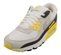 (8.5) Nike Air Max 90 Mens Fashion Trainers in White Grey