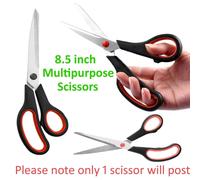 8.5'' TAILORING SCISSORS STAINLESS STEEL SHEARS DRESSMAKING FABRIC CRAFT CUTTING