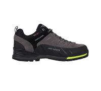 (8.5 UK, Charcoal/Lime) Karrimor Mens Hot Route Suede Walking Shoes