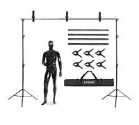 8.5 X 10FT/2.6 X 3M Background Stand Support System Kit with Carrying Case for Clamps and Canvas,for Photo Video Shooting