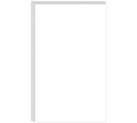 8.5" x 14" Blank Print Paper, 100Sheets/200Pages Classic Size Blank Loose-Leaf Paper, DIY Template Printing in Happy Planners