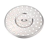 8.5cm in Diameter Stainless Steel Round Shower Floor Drain Balcony Floor Drainage Gully