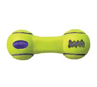 (8.5in, Yellow/Blue) KONG AirDog Dumbbell Dog Squeak Toy