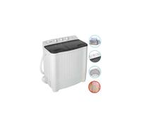 8.5kg Twin Tub Portable Washing Machine Compact Mini Laundry Washer Spin Dryer