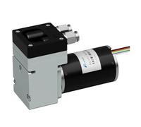 8.5L/min HLVP11.96 Diaphragm Vacuum Pump DC24 Brushless Air Positive 0.25Mpa, PWM Control, for Gas Analysis