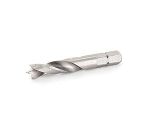 8.5MM HSS-Ground Brad Point Drill Bit 1/4" Hex Shank Short, 1596085
