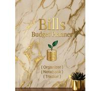 8.5x11 inch Notebook for Bills and Budget Organizing Planner: Take Control of Your Finances, Master Your Monthly Budget, and Achieve Your Financial Goals with Ease