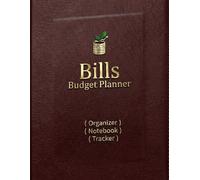 8.5x11 inch Notebook for Bills and Budget Organizing Planner: Take Control of Your Finances, Master Your Monthly Budget, and Achieve Your Financial Goals with Ease