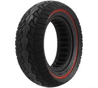 8.5x3 Electric Scooter Tyre Solid Rubber for honeycomb Shock Absorb(Red)