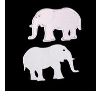 8.5x6cm Elephant Cutting Dies Cut Stencils for Card Making Scrapbook Album Decoration,Embossing Stencil Template