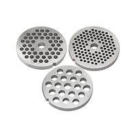 #8 62mm Meat Grinder Grille Disc Attachment Stainless Lattice Mincer Plate Parts for Bosch MFW66020 67440 68640 68660