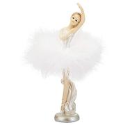 8.7 in Ballet Dancer Cake Topper Statue Dancing Ballet Girls Figurine Dancing Ballerina Figurine Mini Decporation Figurine Ornaments Gift for Home Office Desk Decor(#3)