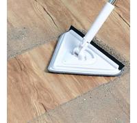 8 7 x 11 0 inch Triangle Microfiber Mop Head Replacement with Rotating Feature for Wall, Ceiling, and Window Cleaning with Adjustable Fit (Coral)