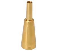 8.7x2.7cm Brass Gold-plated 3C Size Trumpet Mouthpiece Heavy Duty Bullet Shape Parts