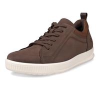 (8 - 8.5 UK (42EU), Coffee) ECCO Mens Byway Nubuck Leather Trainers