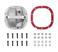 8.8 Differential Cover Rear End Girdle System w/Gasket, Fill Drain Plug | Fit for Ford Mustang 1979-2004, F-150 1982-2012, Explorer Sport Trac, Bronco, Ranger 4.0L 1991-2011, Panther