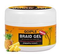 8.8 OZ Large Capacity Family Pack Smoothing Braiding Gel for Twist, Locs, Braids, Edge Control, Cornrows - Strong Hold, No Flake, Tames Frizz, No Alcohol
