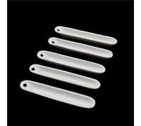 8.8cm x 1cm x 1cm Alumina Boat Crucibles, Quartz Silica Melting Crucible, Laboratory Analysis Moulds(Green)