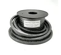 8 × 8mm Flexible Braided Graphite Packing, 2.4m, For Pumps & Valves