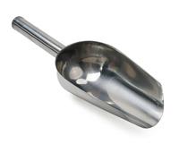 8/9/10/11inch Stainless Steel Ice Scoop Party Bar Buffet Kitchen Sugar Flour Dry Goods Shovel Ice Cube Spoon Kitchen Accessories(11 inch)