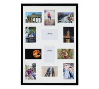 8/9/10/12/16/20 Photos Large Multi Picture Frame Collage Aperture Decor Memories-12 Aperture-Black