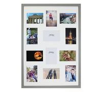 8/9/10/12/16/20 Photos Large Multi Picture Frame Collage Aperture Decor Memories-12 Aperture-Pale Grey