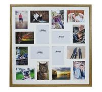 8/9/10/12/16/20 Photos Large Multi Picture Frame Collage Aperture Decor Memories-16 Aperture-Light Oak