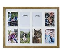 8/9/10/12/16/20 Photos Large Multi Picture Frame Collage Aperture Decor Memories-8 Aperture-Light Oak