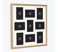 8/9/10/12/16/20 Photos Large Multi Picture Frame Collage Aperture Decor Memories-9 Aperture-Oak