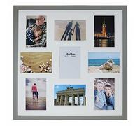 8/9/10/12/16/20 Photos Large Multi Picture Frame Collage Aperture Decor Memories-9 Aperture-Pale Grey
